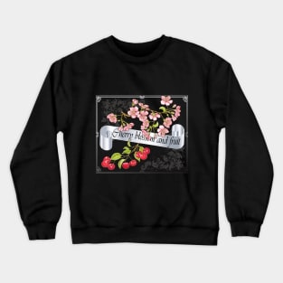 Vintage Cherry blossom and fruit Crewneck Sweatshirt